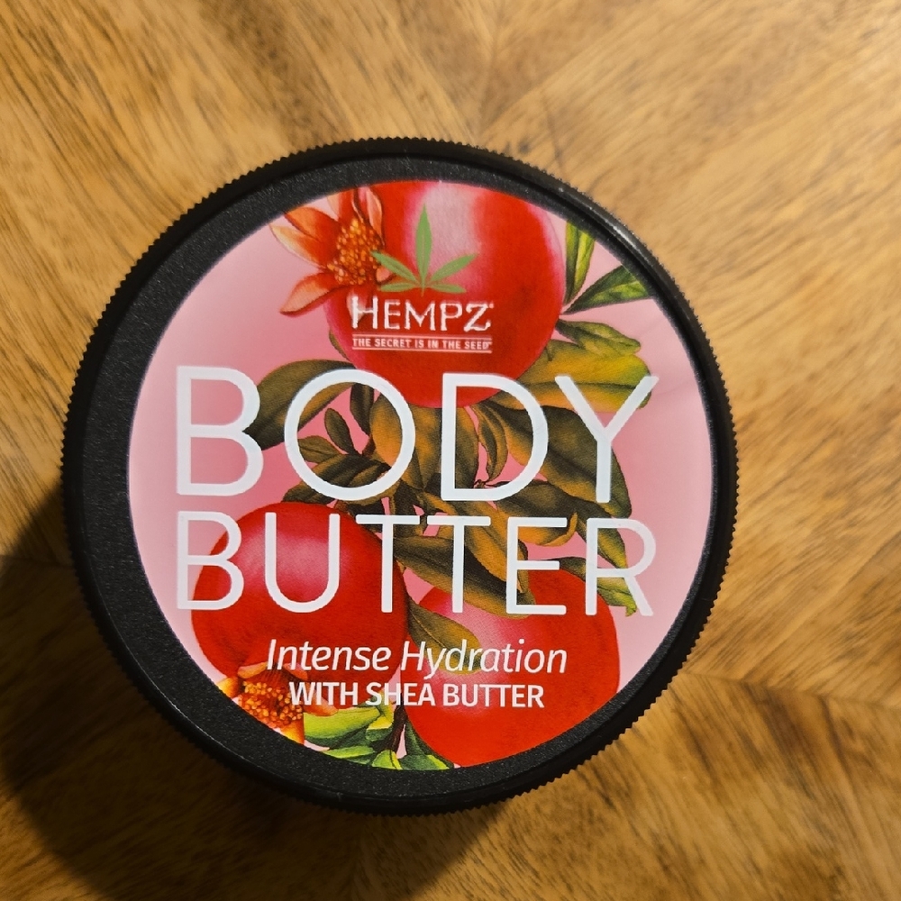 Hempz Pomegranate Herbal Body Butter In 8 Ounce Size